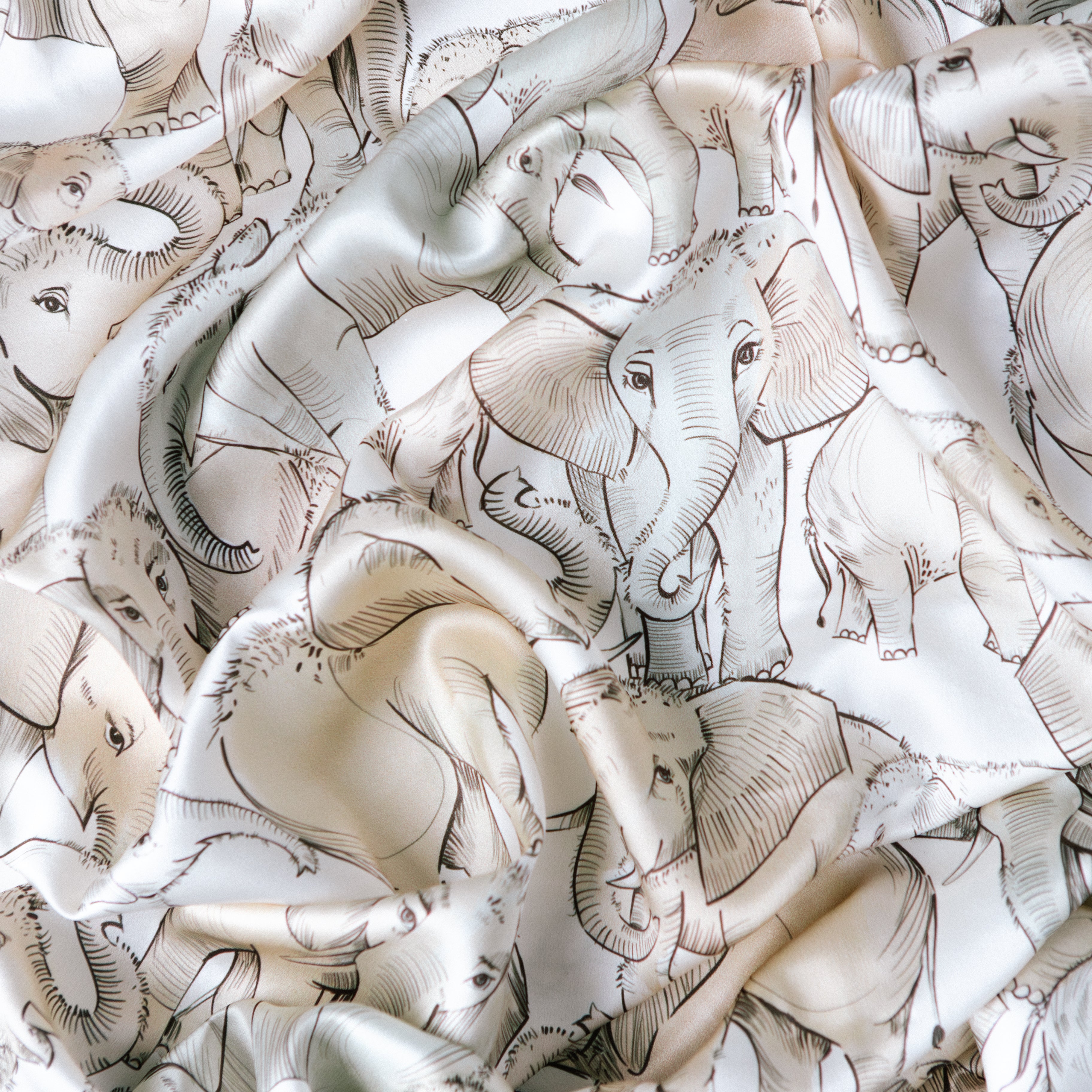 Silk Toddler Pillowcase in Deccan