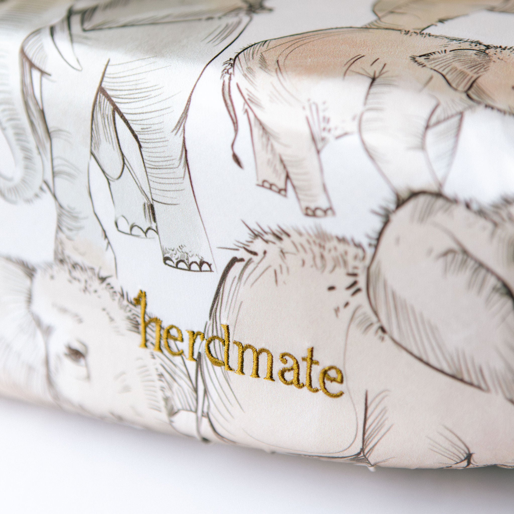 Silk Fitted Crib Sheet in Deccan